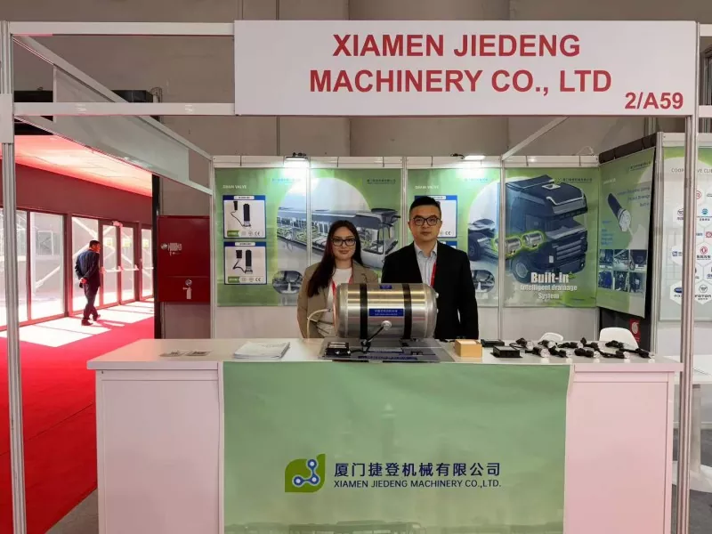 Xiamen Jiedeng Machinery Exhibits på Busworld Turkey 2026