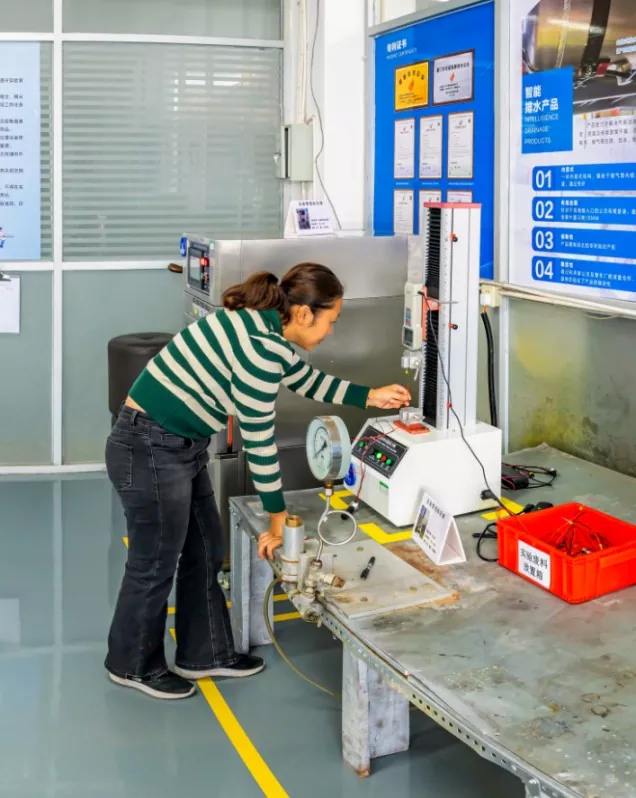 Air Brake System Condensation Valve Quality Control